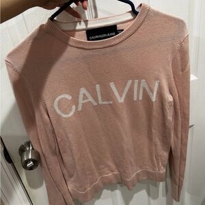 Calvin Klein Jeans Light Pink Pullover
